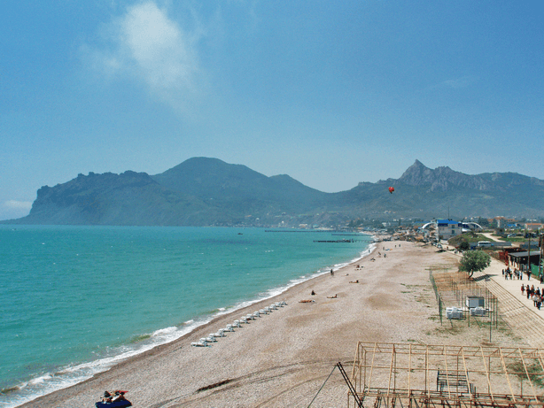 Пляжи Коктебль