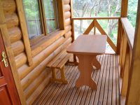 терраса коттеджа