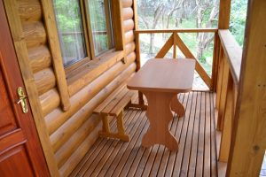 терраса коттеджа