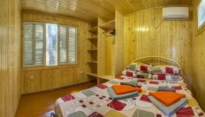 спальня домика гостиница