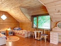 Санаторий «Полтава» Крым. Деревянный сруб (7 корпус)