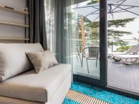 Стандарт улуч с двумя односпальными кроватями и террасой Green Par...